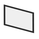 Sklo 4x613x389 KV DYNAMIC B 3G 66.44.01   